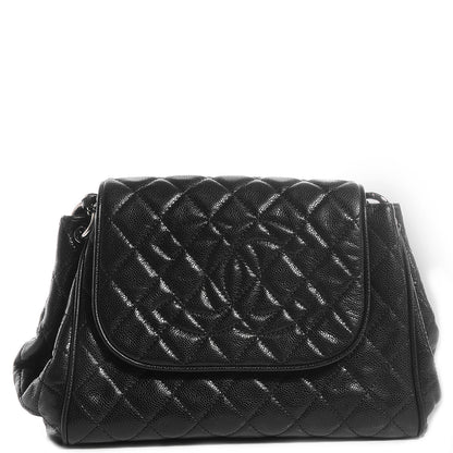 Chanel Caviar Quilted Timeless Accordion Flap Black 1 of 7