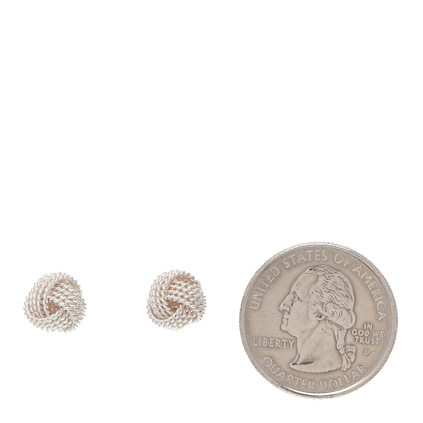 Sterling Silver Twist Knot Earrings