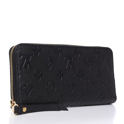 Louis Vuitton Empreinte Zippy Wallet Black 3 of 11