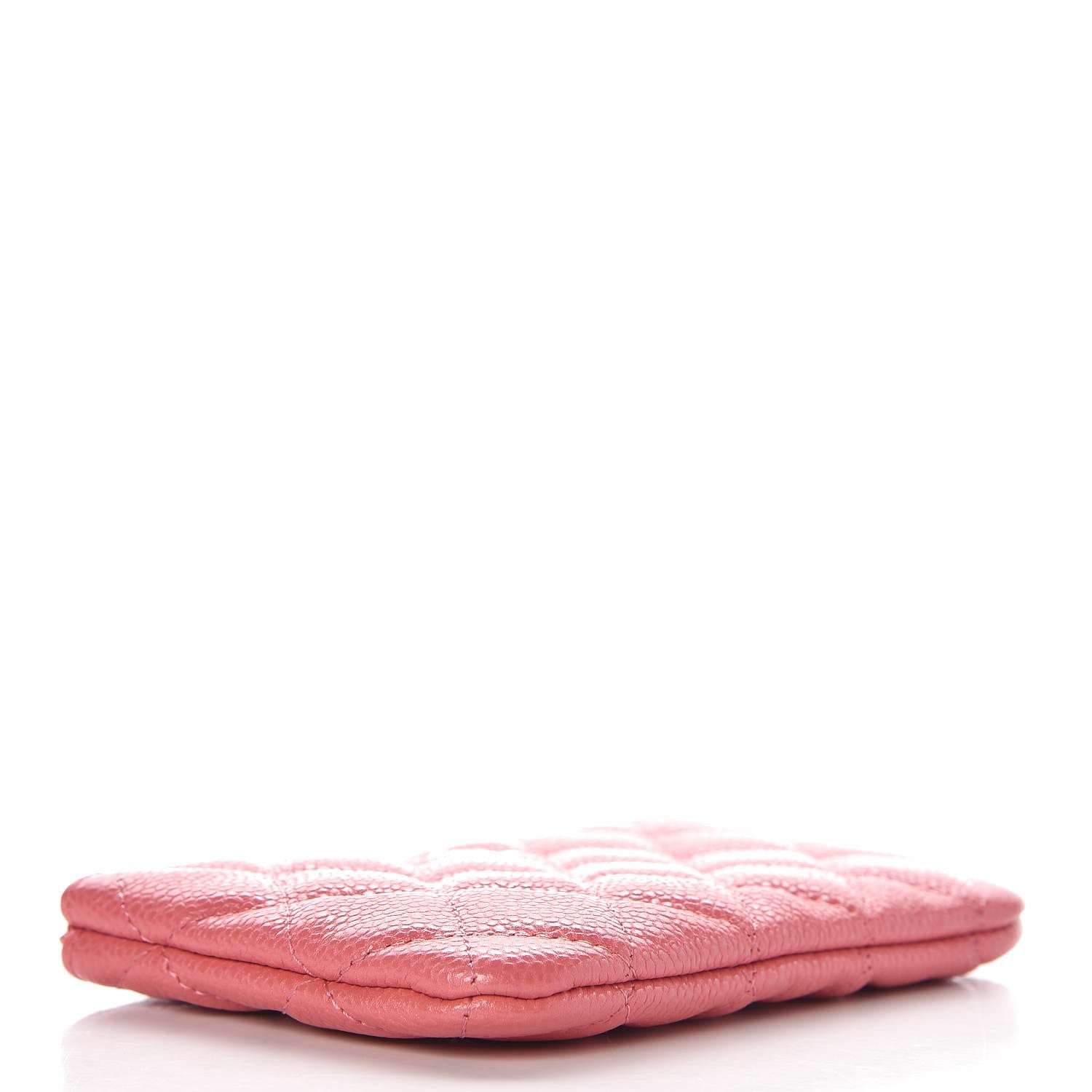 Chanel Iridescent Caviar Quilted Small Cosmetic Case Pink 4 of 8