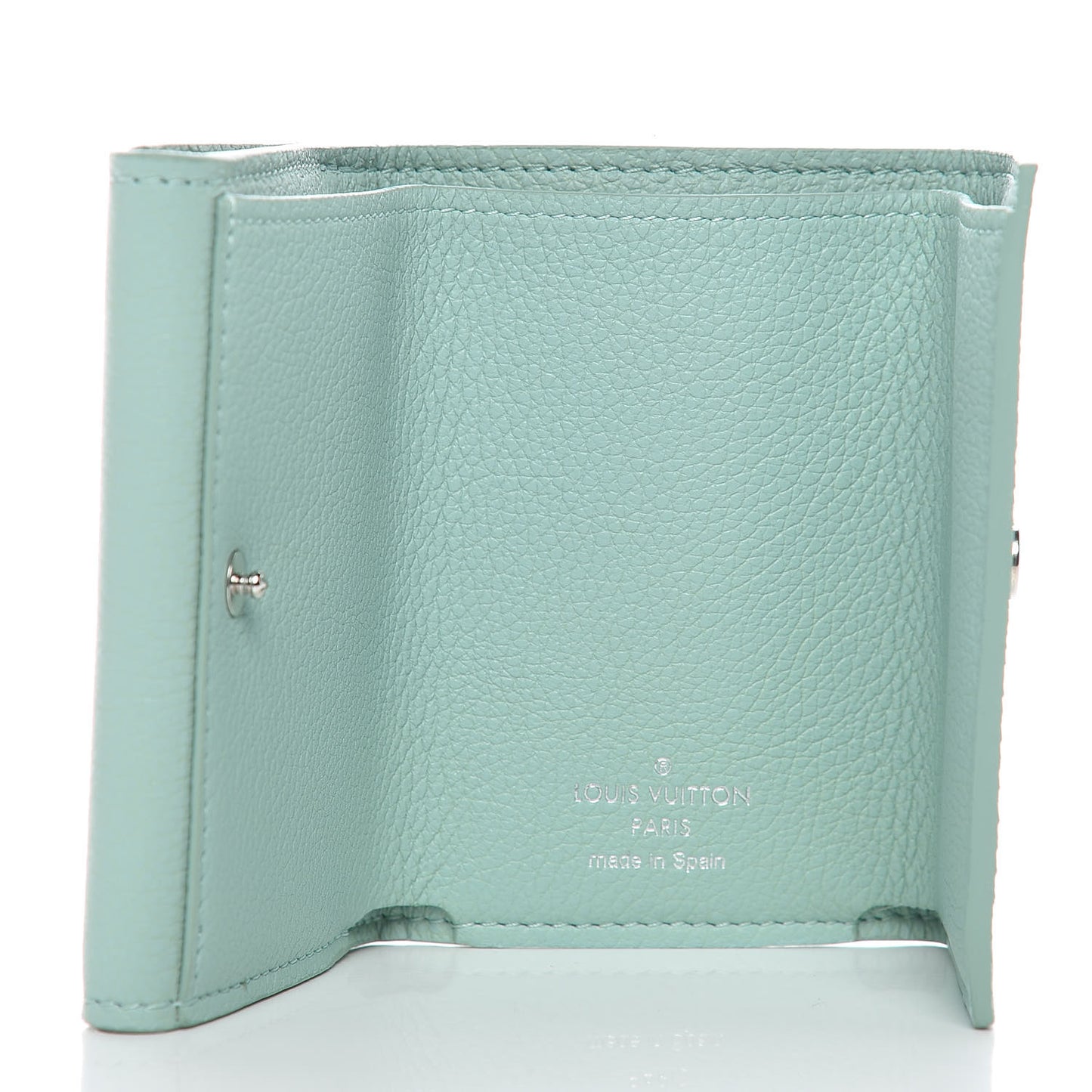 Calfskin Lockmini Wallet Menthe