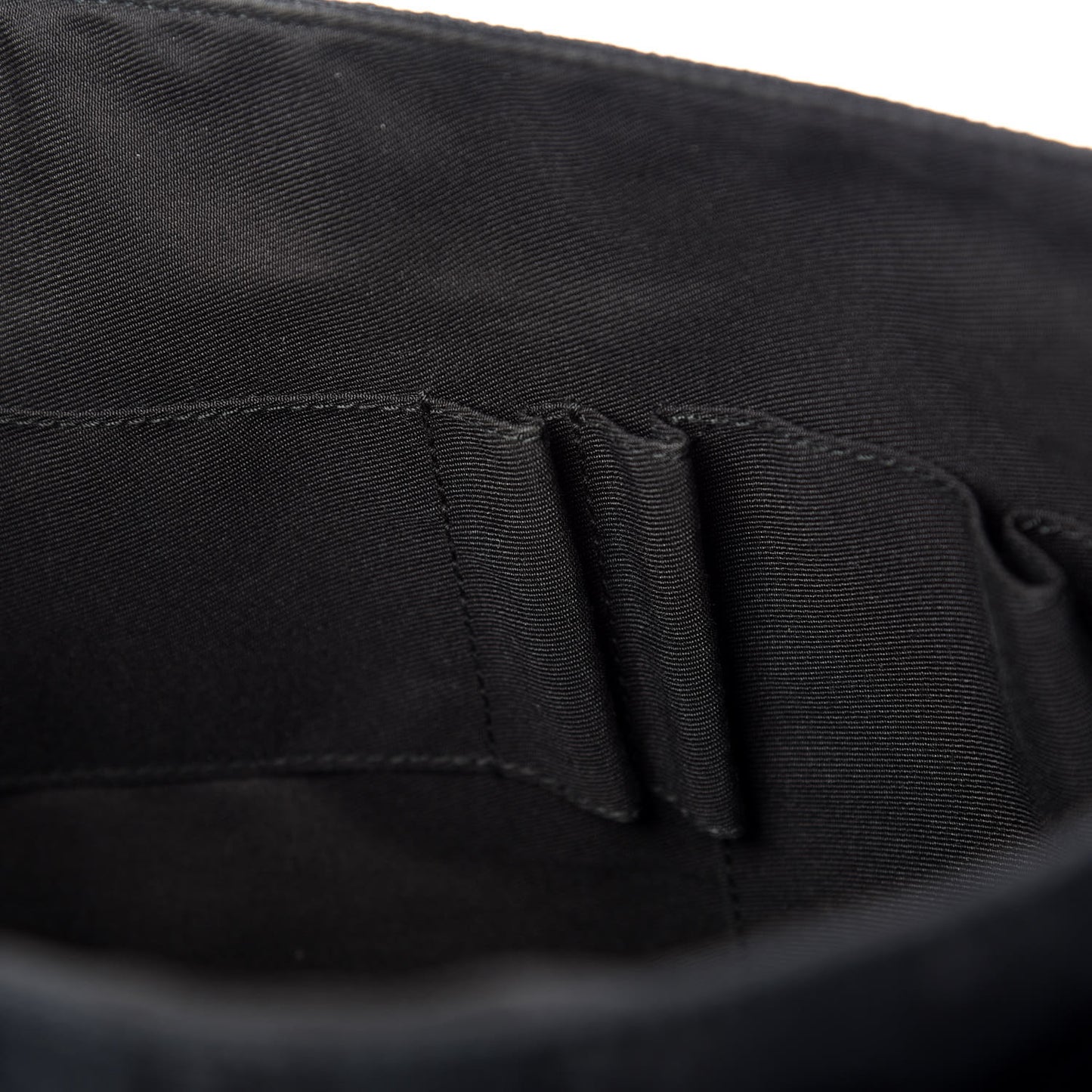 Monogram Small Flap Messenger Bag Black
