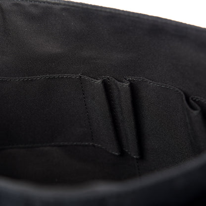 Gucci Monogram Small Flap Messenger Bag Black 12 of 13