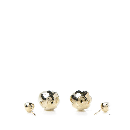 Christian Dior Pearl Mise En Dior Tribal Earrings Gold 3 of 5
