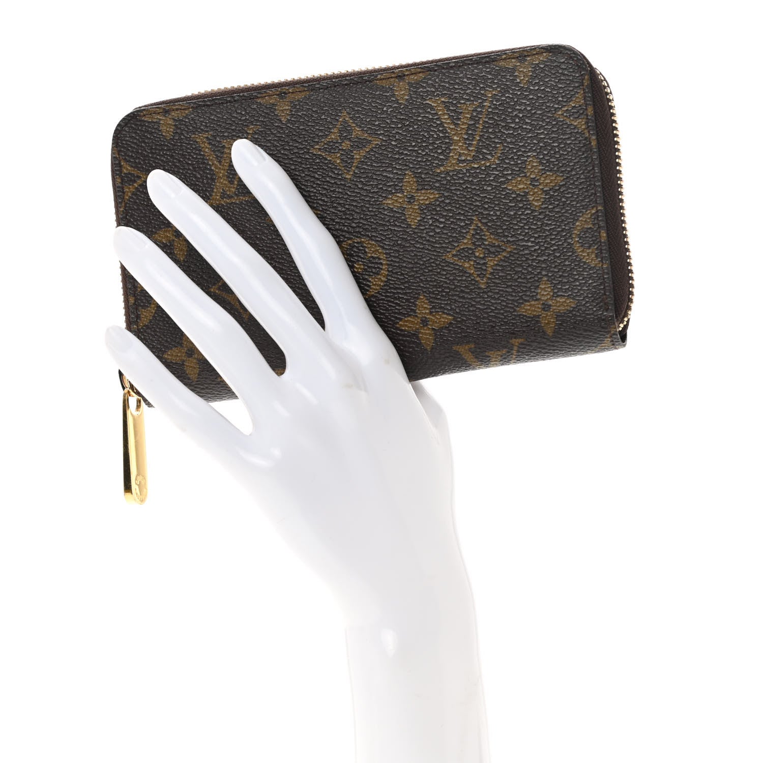 Louis Vuitton Monogram Zippy Compact Wallet 2 of 12