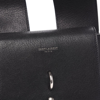 Saint Laurent Lambskin Toy Charlotte Messenger Bag Black 8 of 10