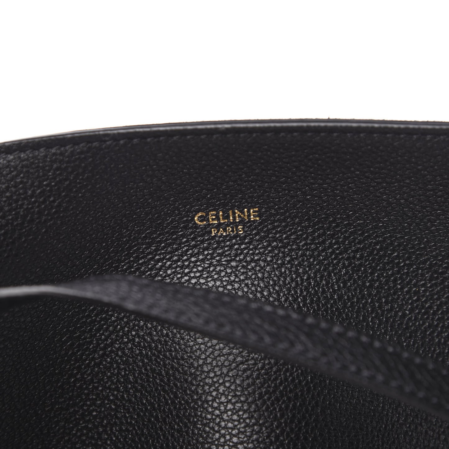 Soft Grained Calfskin Medium Belt Cabas Phantom Black