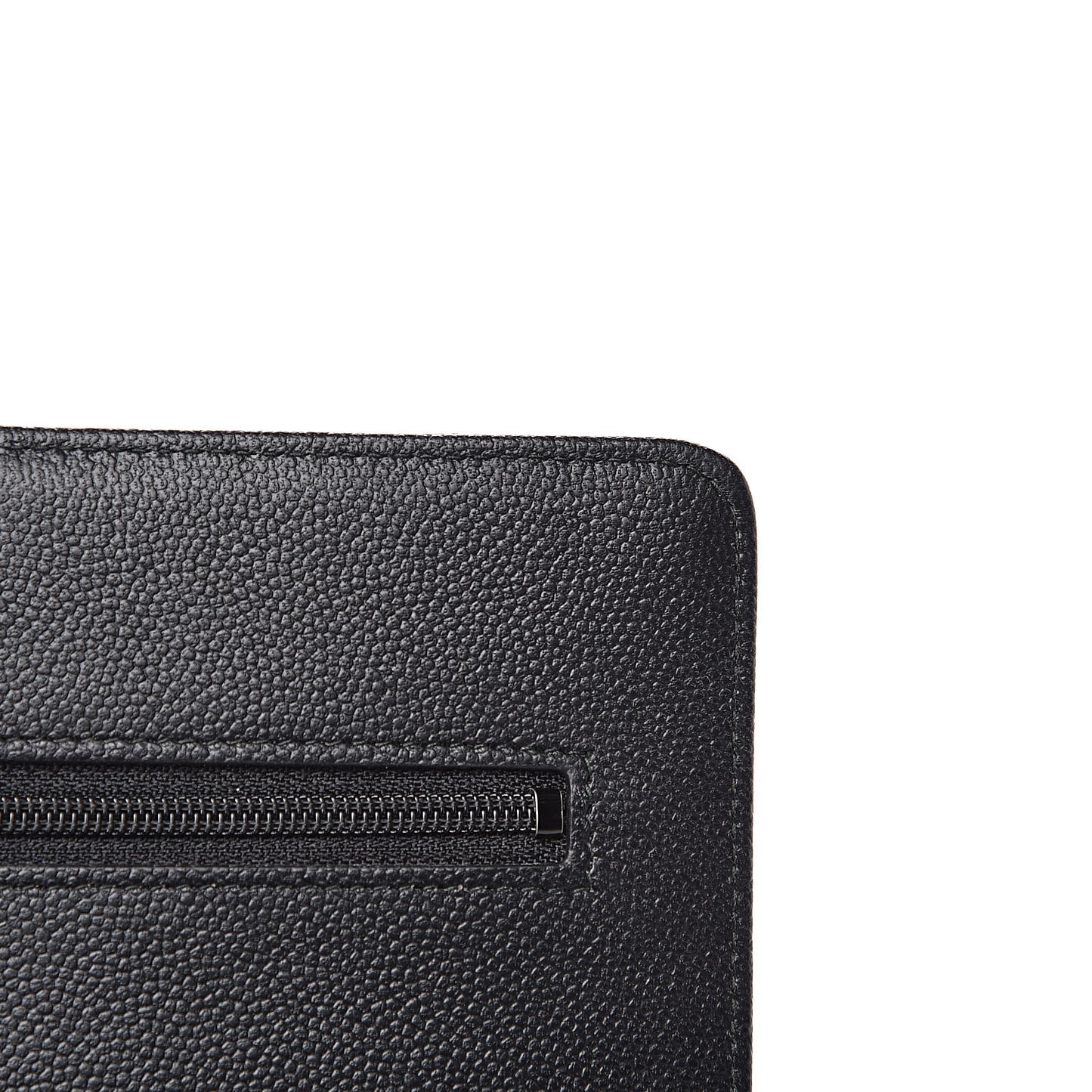 Caviar Quilted Boy Wallet On Chain WOC Black