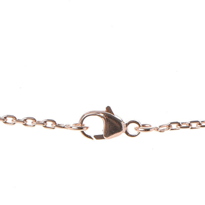 Hermes Lacquered Rose Gold Pop H Pendant Necklace White 4 of 6