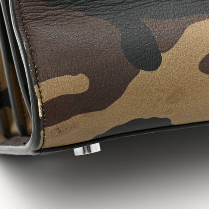 Saint Laurent Calfskin Camouflage Small Sac De Jour Kaki Black 21 of 21