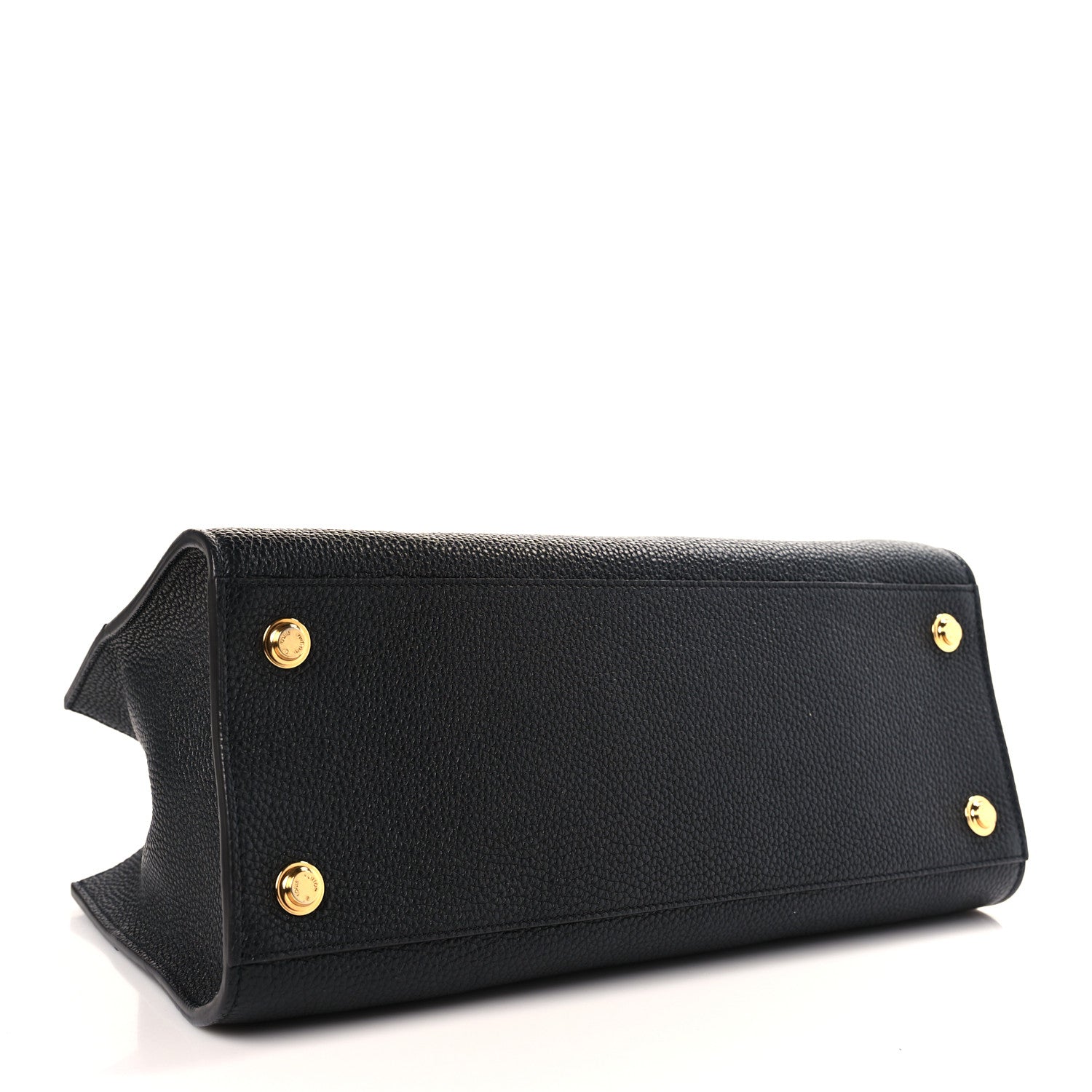Louis Vuitton Calfskin City Steamer EW Black Gold 4 of 8