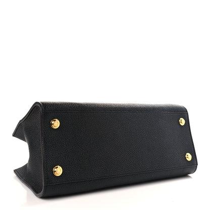 Louis Vuitton Calfskin City Steamer EW Black Gold 4 of 8