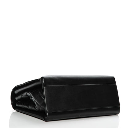 Chanel Calfskin Jumbo Tramezzo Flap Black 4 of 7