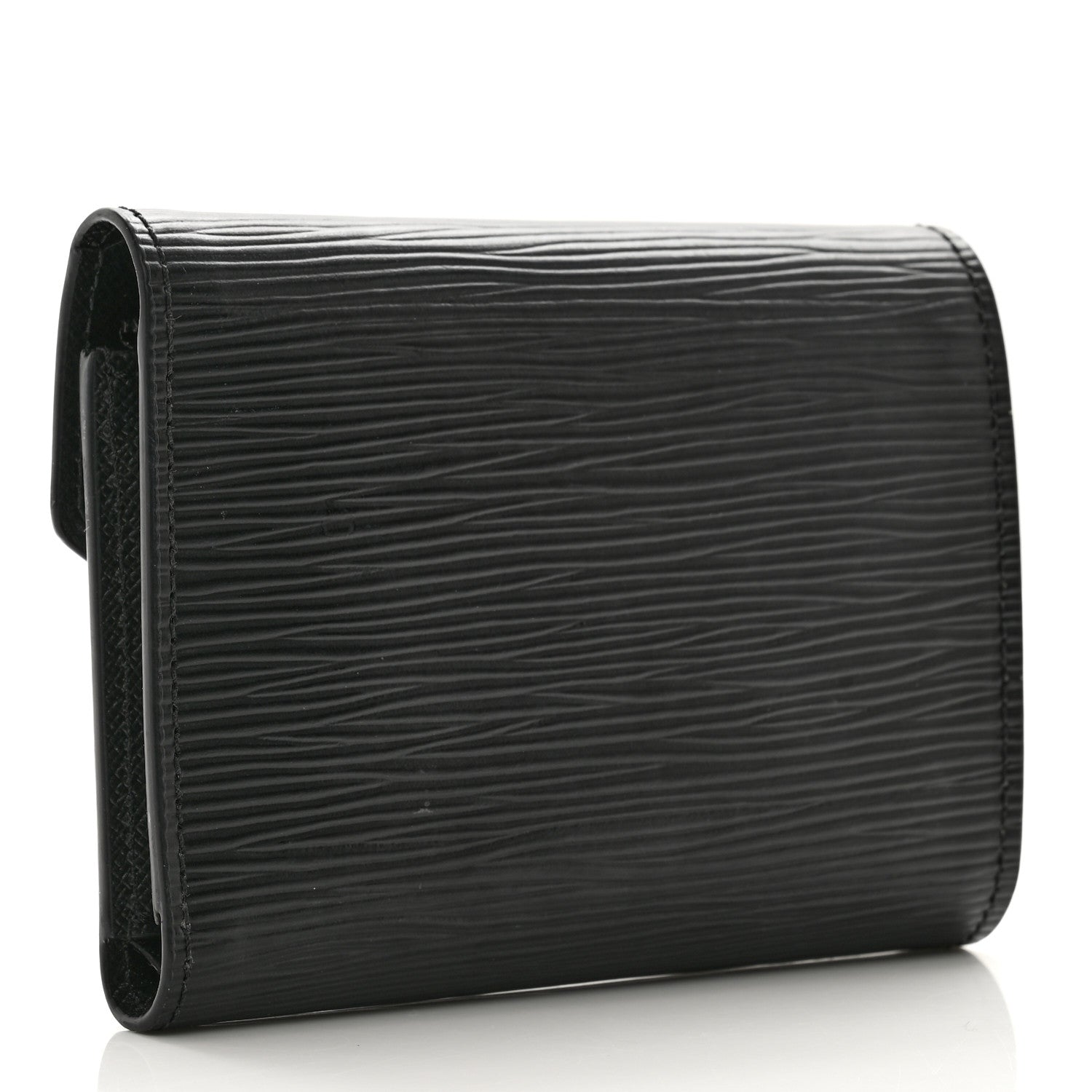 Louis Vuitton Epi Victorine Wallet Black 3 of 7