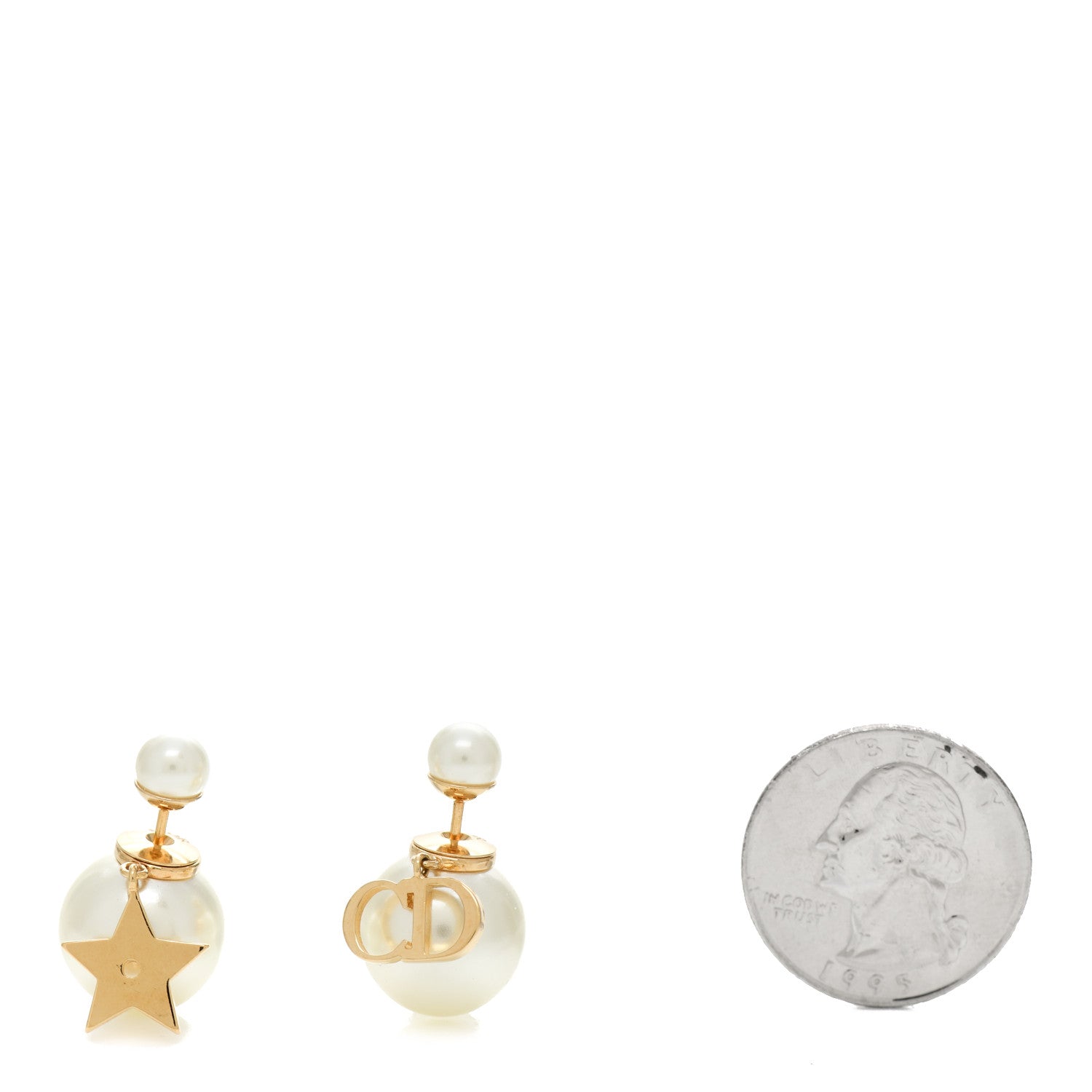 Christian Dior Pearl Dior Star Tribales Earrings 2 of 4