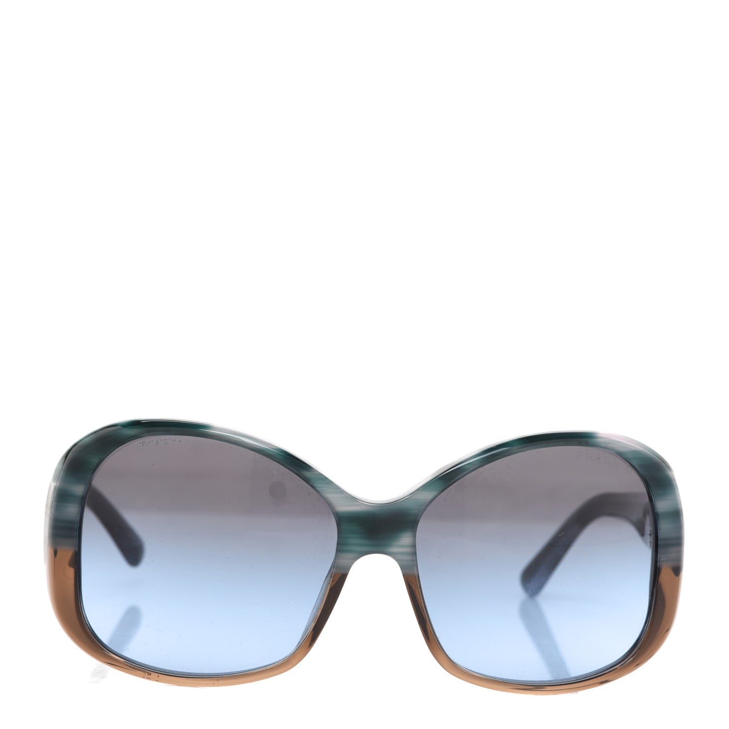 Prada Sunglasses SPR 03M Turquoise Azur 2 of 6
