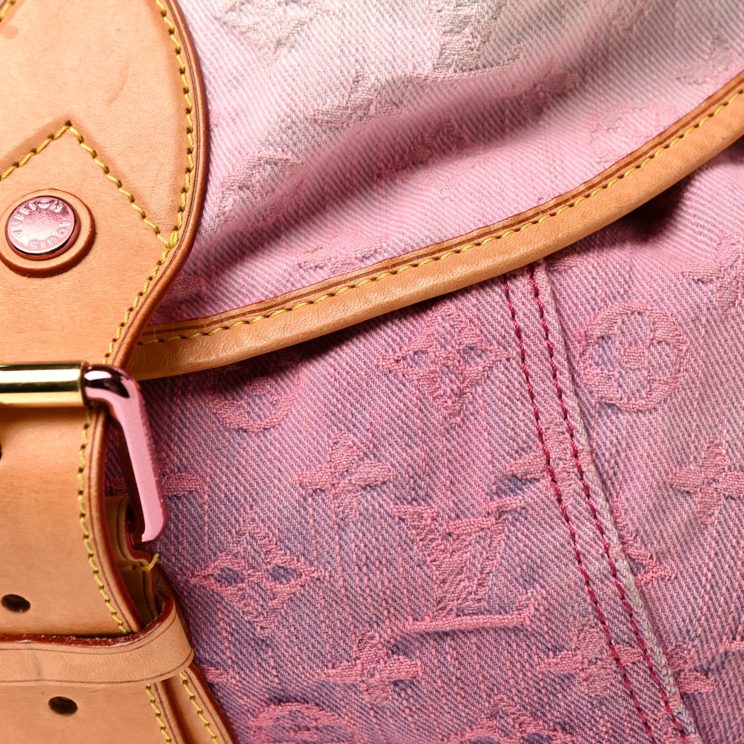Denim Sunshine Messenger Rose