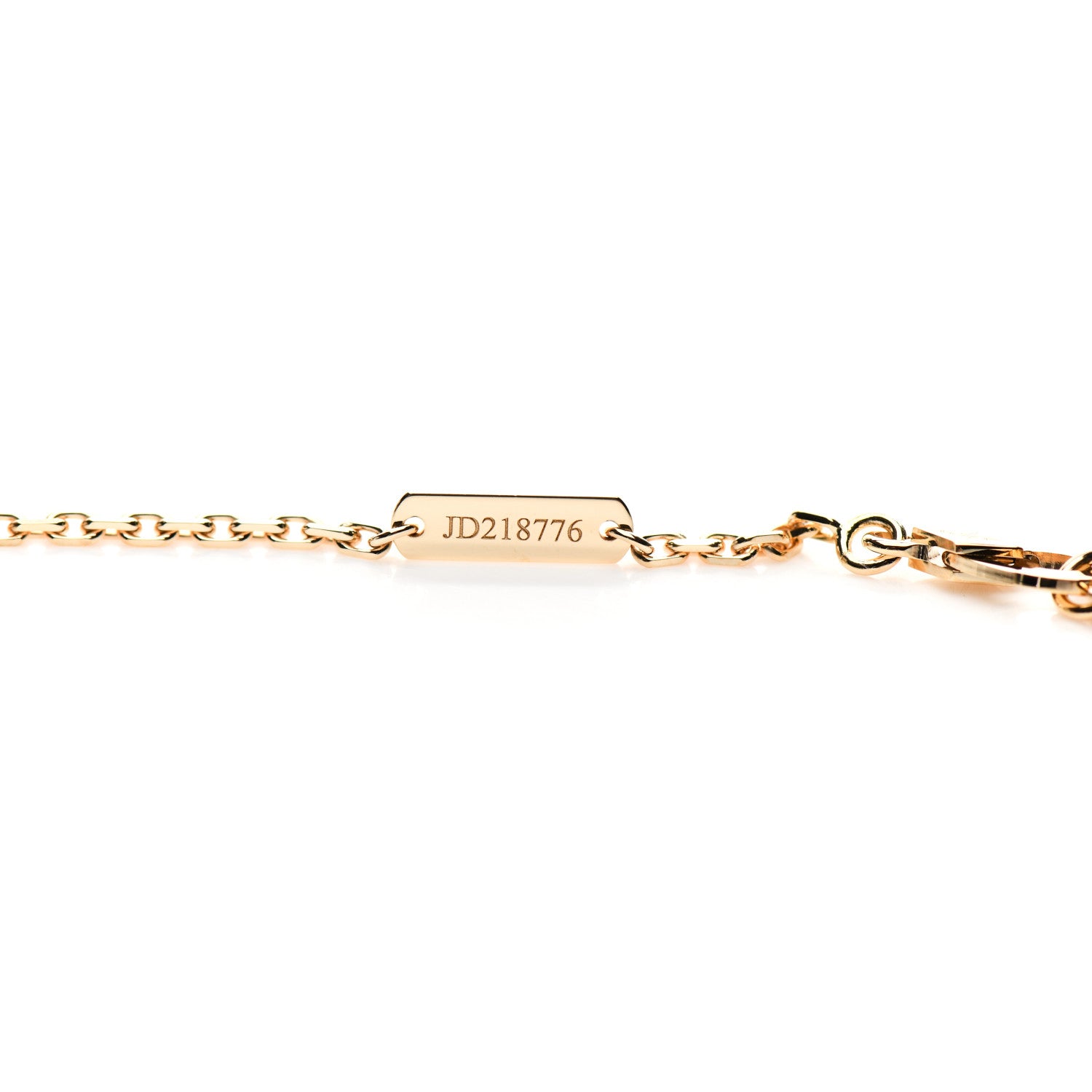 Van Cleef & Arpels 18K Yellow Gold Zodiac Aquarius Pendant Necklace 5 of 6