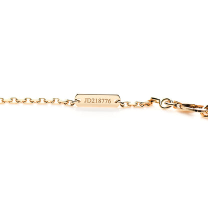 Van Cleef & Arpels 18K Yellow Gold Zodiac Aquarius Pendant Necklace 5 of 6