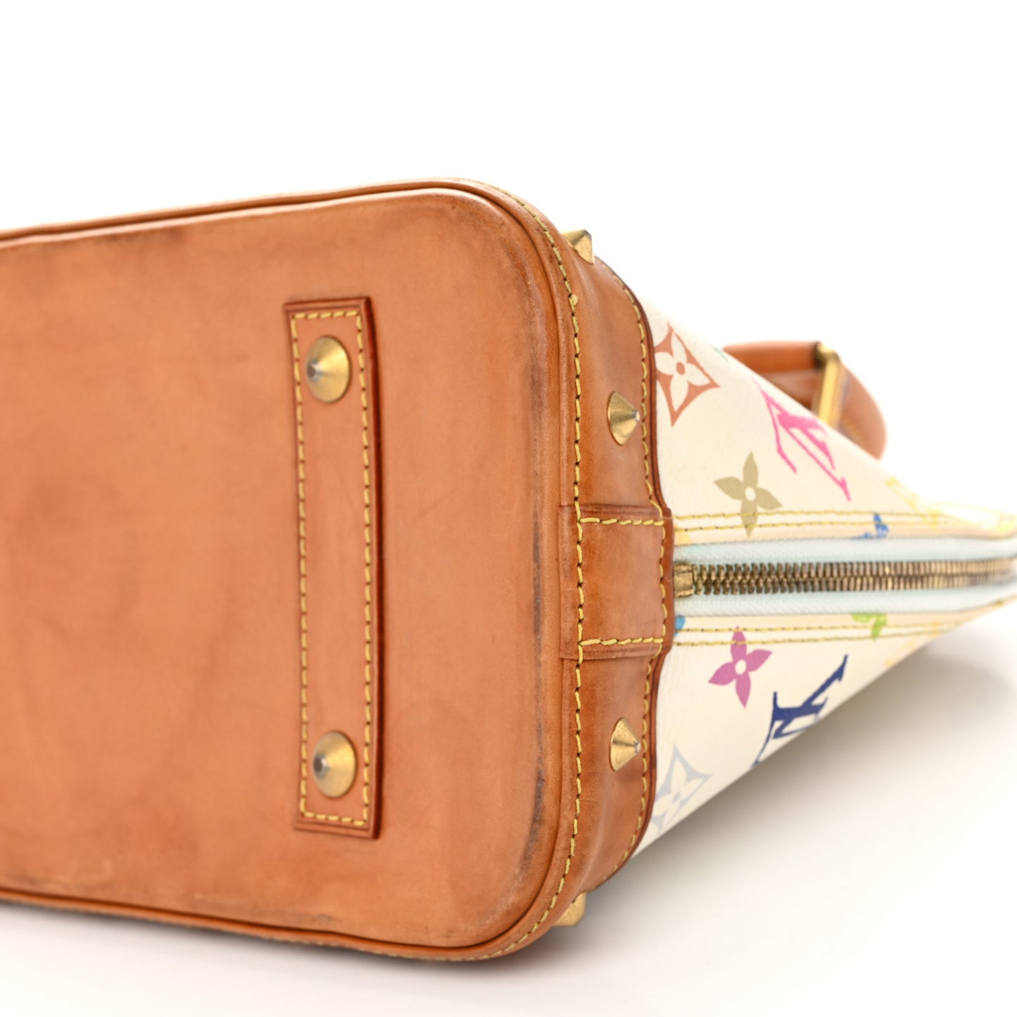 Monogram Multicolor Alma PM White