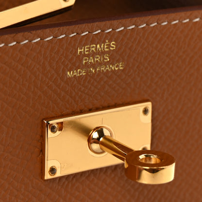 Hermes Epsom Kelly Longue Wallet Gold 6 of 8