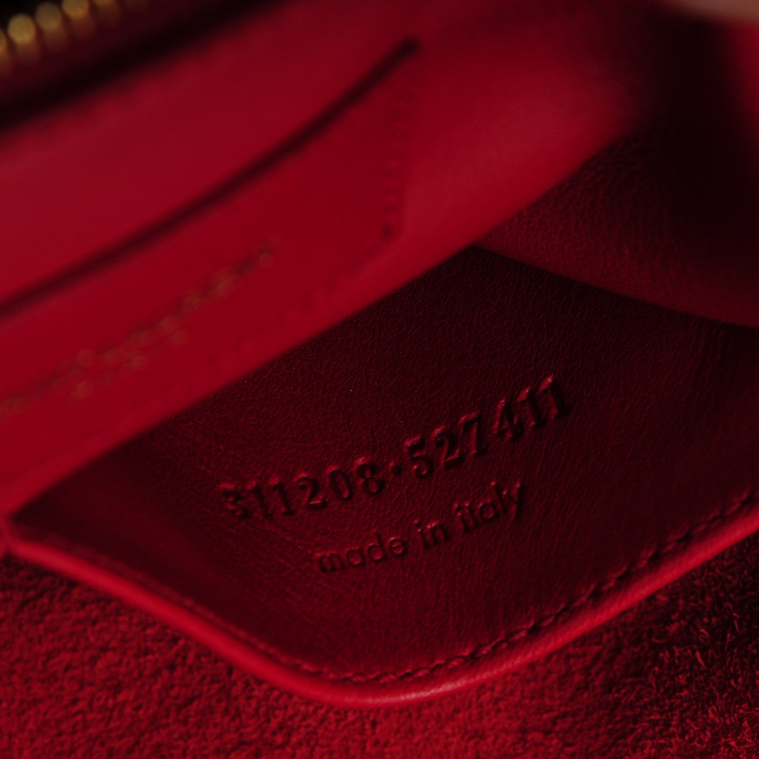 Saint Laurent Calfskin Medium Classic Y Cabas Red 7 of 7