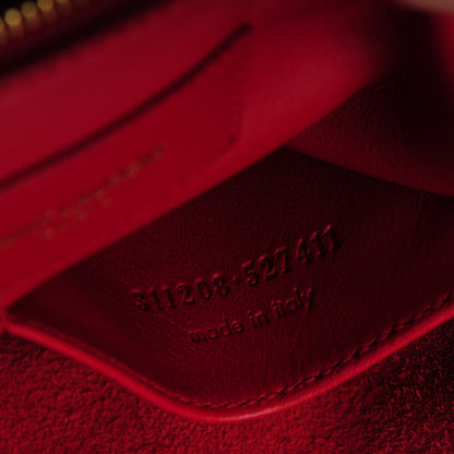 Saint Laurent Calfskin Medium Classic Y Cabas Red 7 of 7