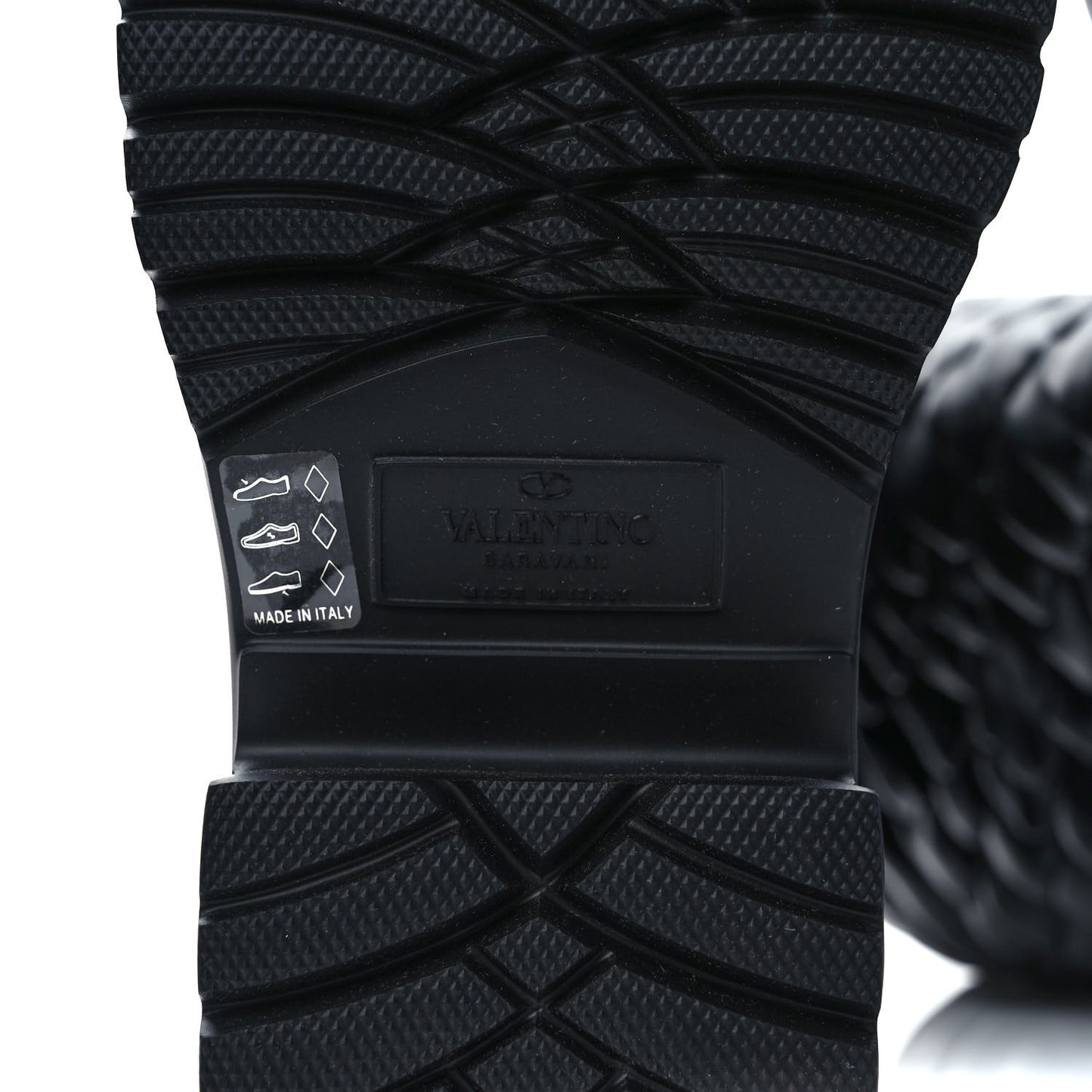 Rubber Atelier 03 Rose Edition 30/50mm Tall Rainboots 38 Black