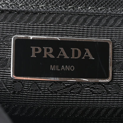 Prada Re-Nylon Vela Saffiano Small Backpack Black 6 of 9