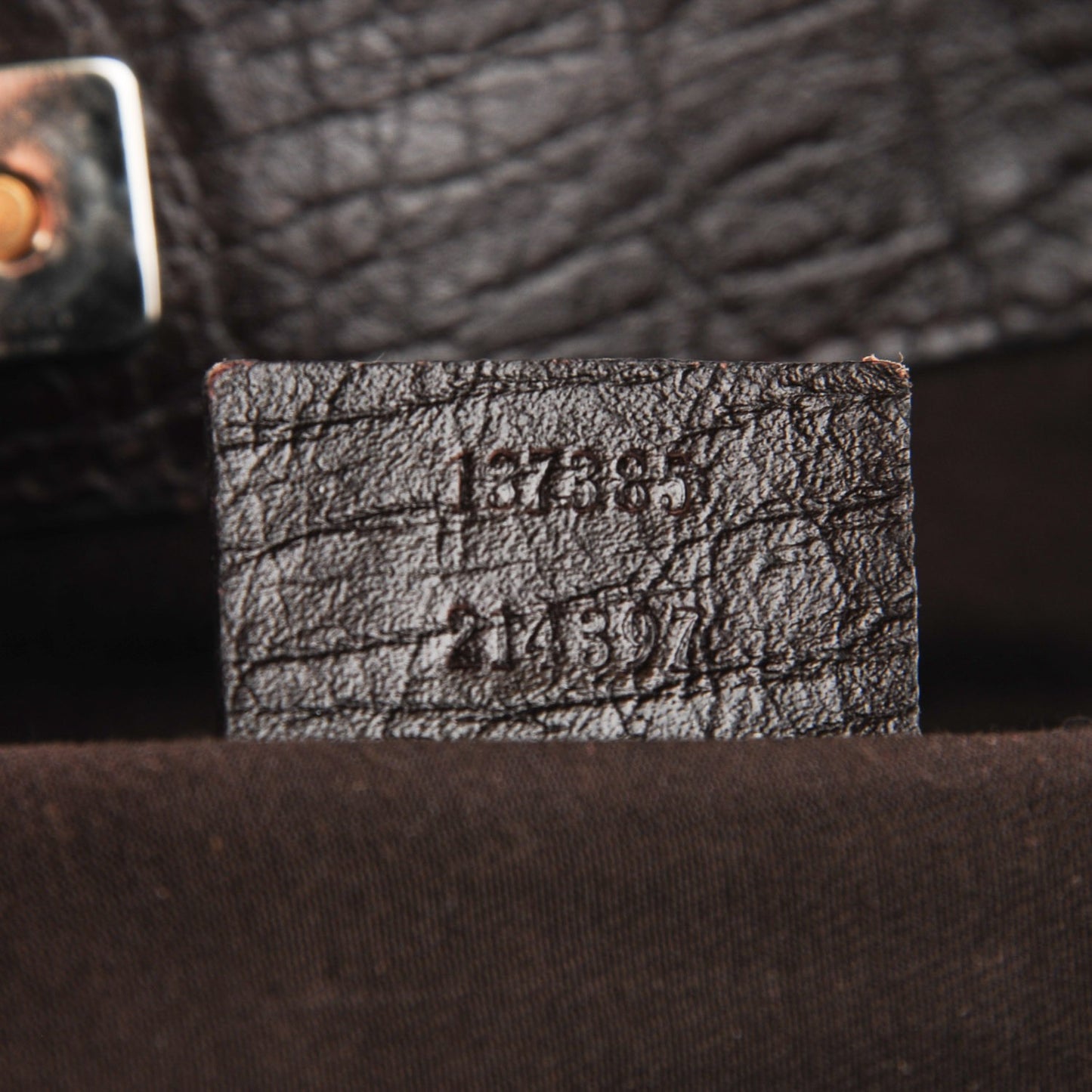 Monogram Medium Hasler Tote Dark Brown