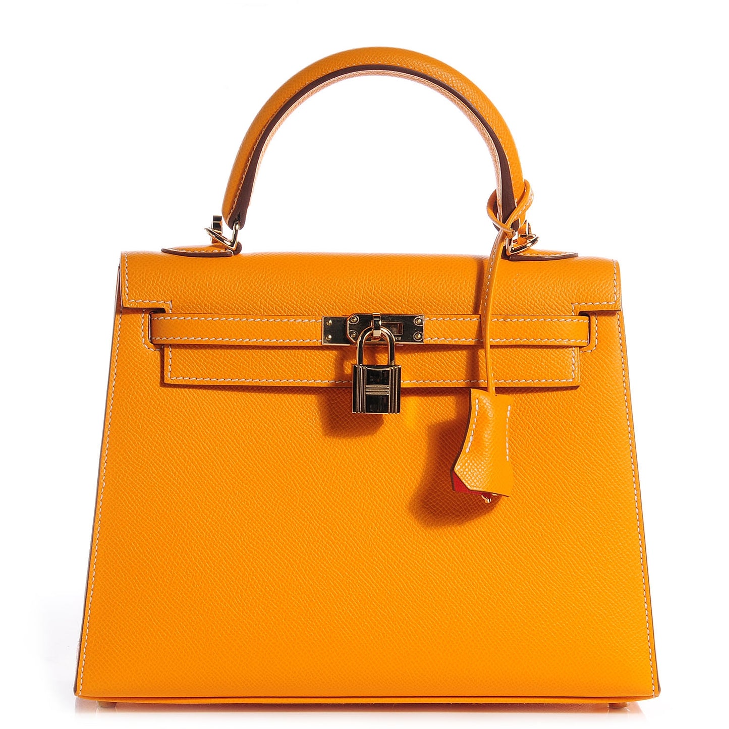 Epsom Candy Kelly Sellier 25 Jaune d'Or Feu