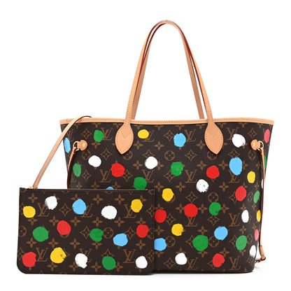 Louis Vuitton LV X YK Monogram Dots Neverfull MM 3 of 10