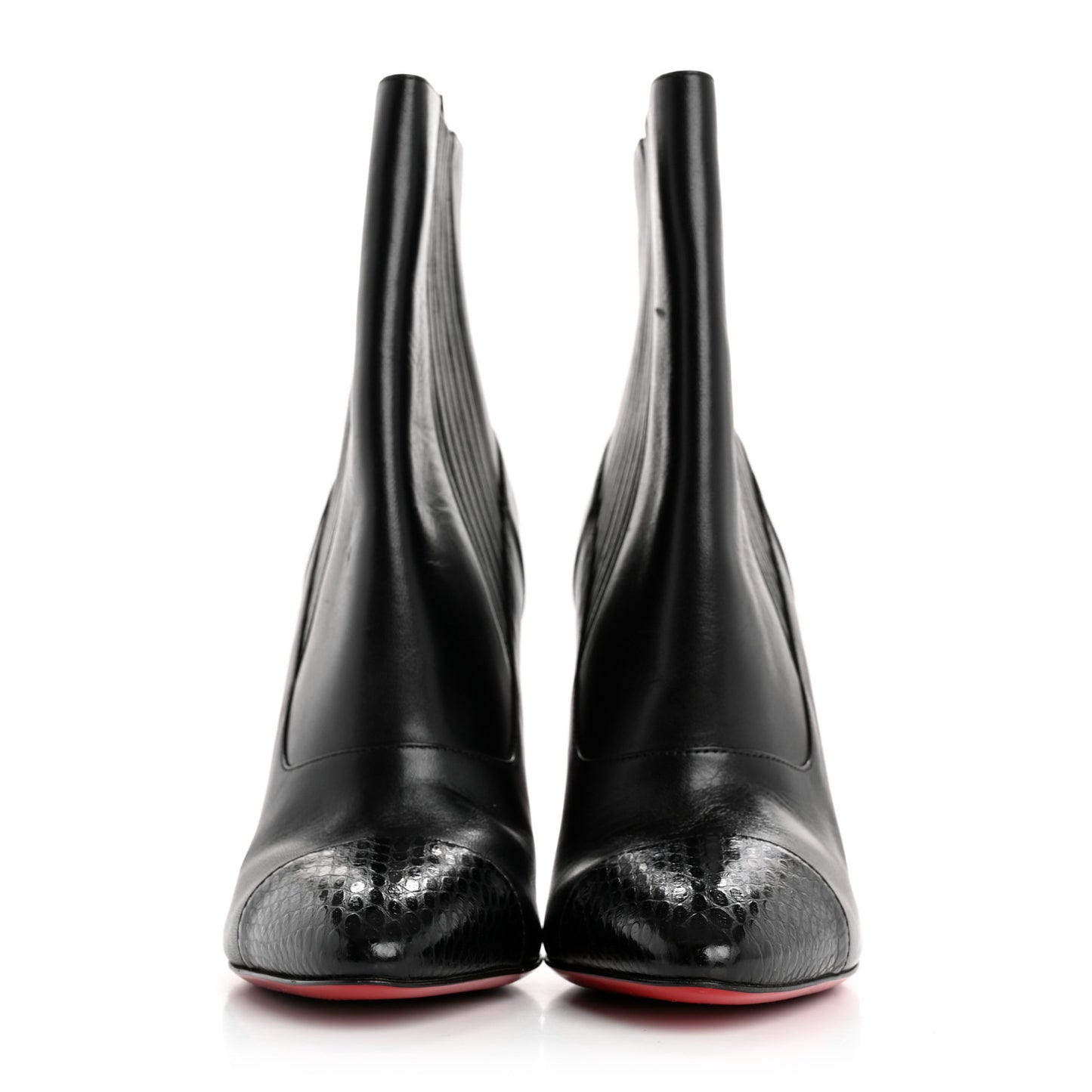 Calfskin Shine Me In The 90s 85 Ankle Boots 36 Black