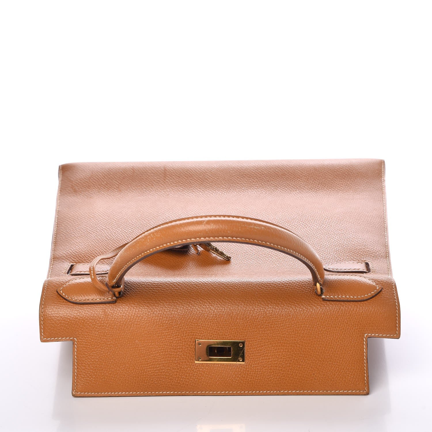 Hermes Courchevel Kelly Sellier 28 Gold 41 of 50