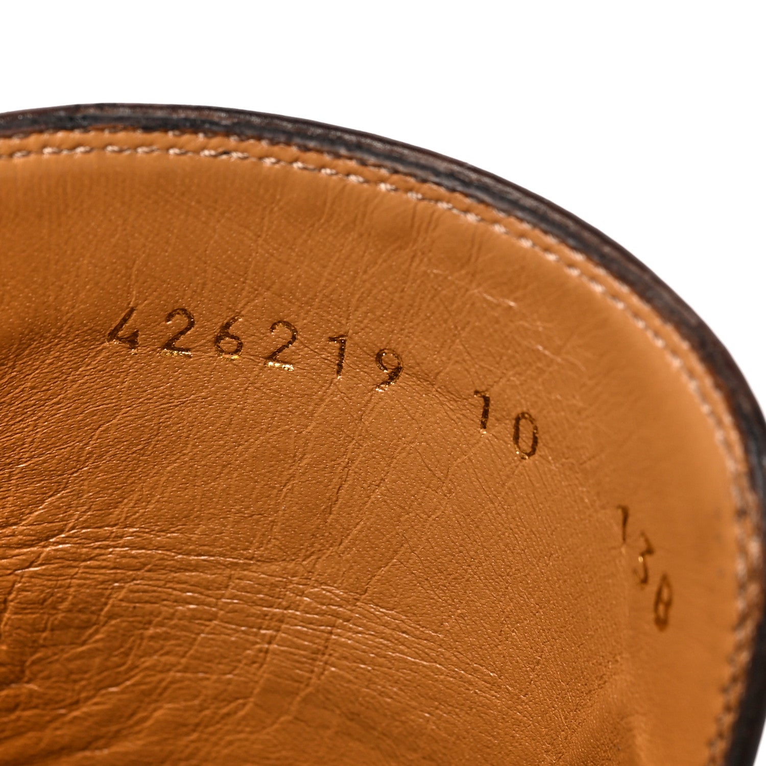 Gucci Calfskin Mens Princetown Slippers 10 Fondente Brown 6 of 10