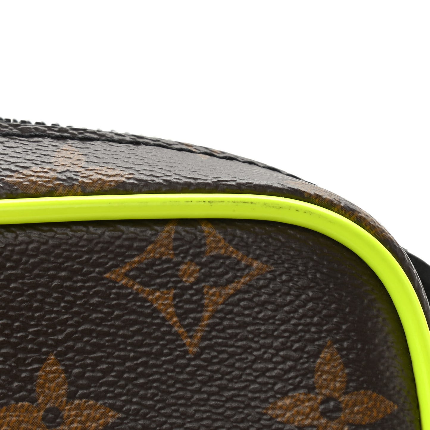 Monogram Macassar Christopher Wearable Wallet Fluorescent Yellow