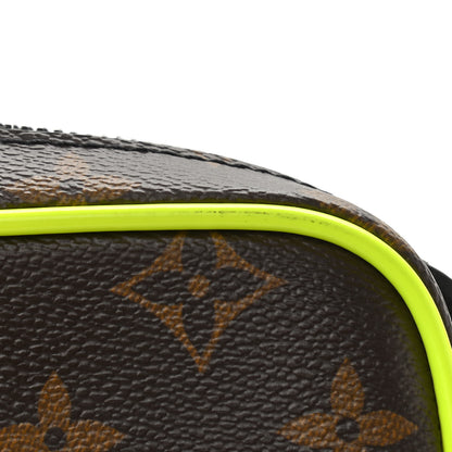 Louis Vuitton Monogram Macassar Christopher Wearable Wallet Fluorescent Yellow 14 of 16
