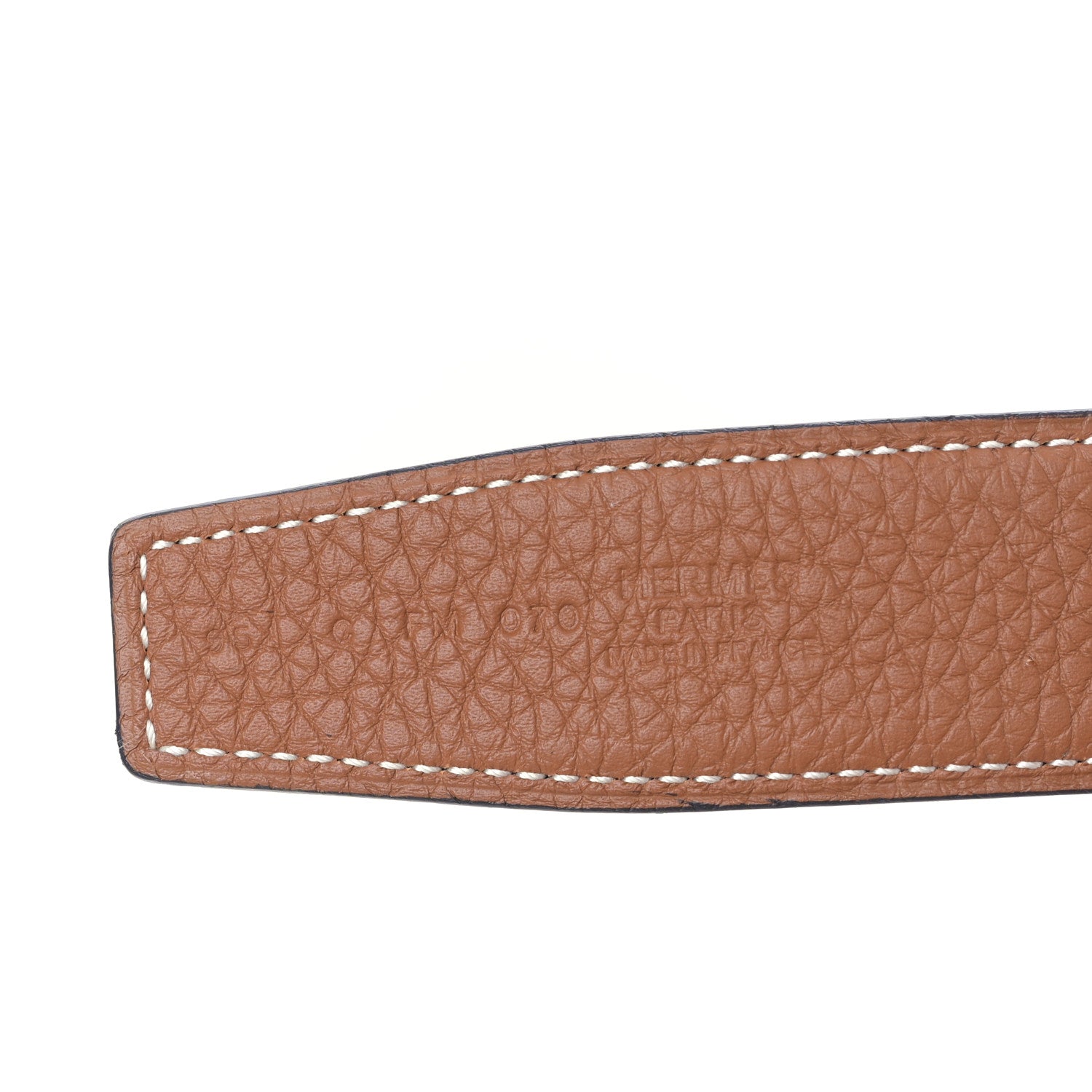 Hermes Box Togo 32mm H Belt 70 28 Black Gold 3 of 5