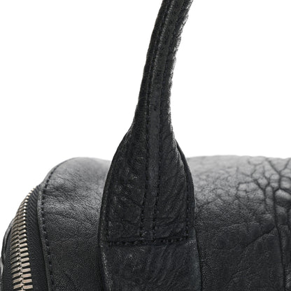 Alexander Wang Pebbled Lambskin Rockie Navy Rhodium Hardware 10 of 11