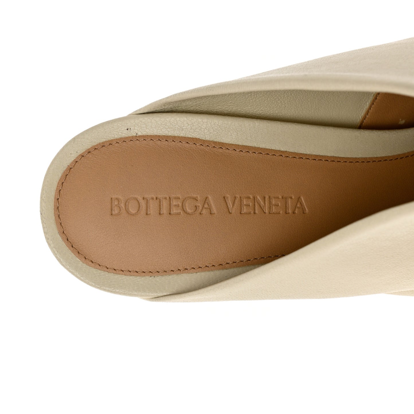Stretch Nappa The Bold Mules 38.5 Wax