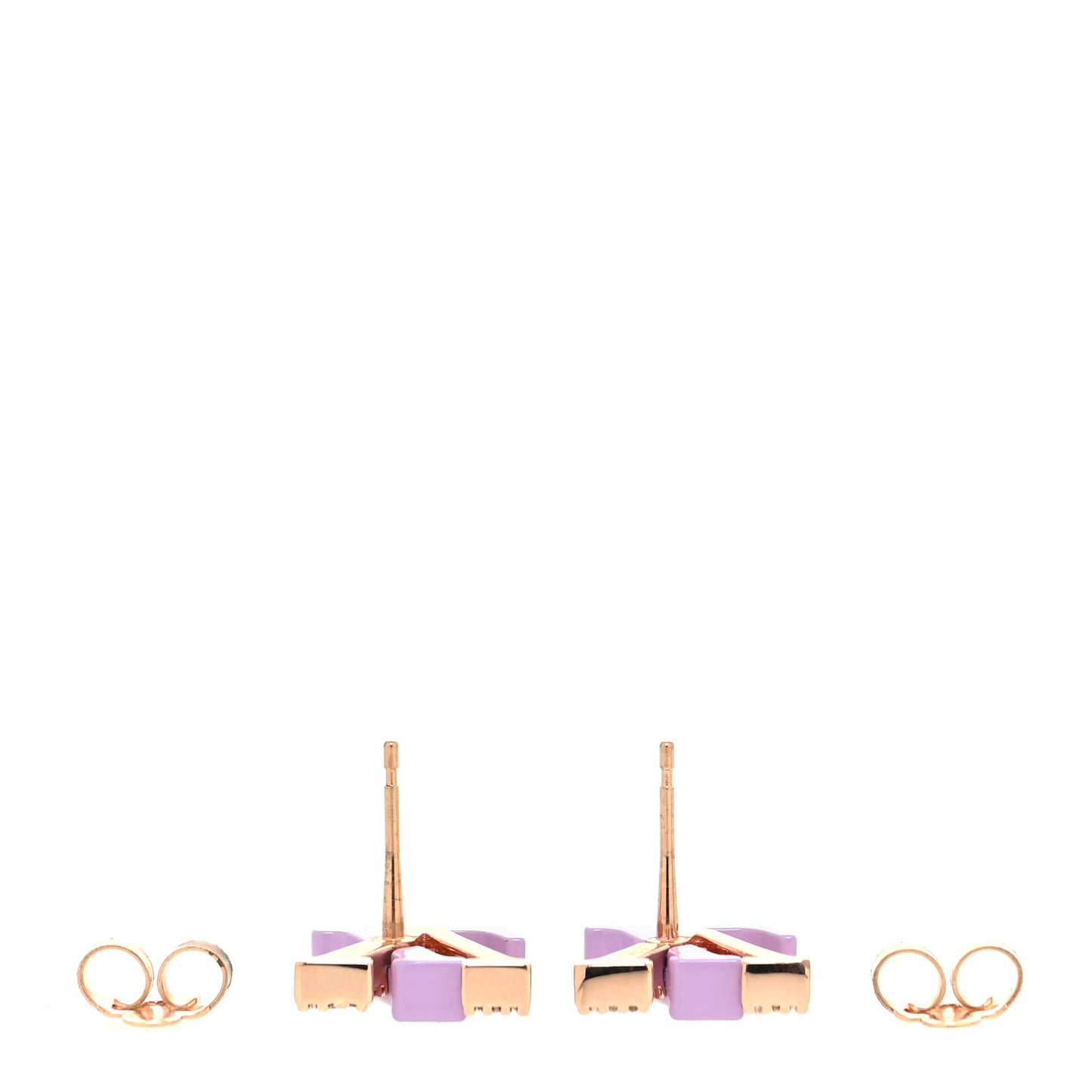 Crystal LV Iconic Sweety Earrings Lilac