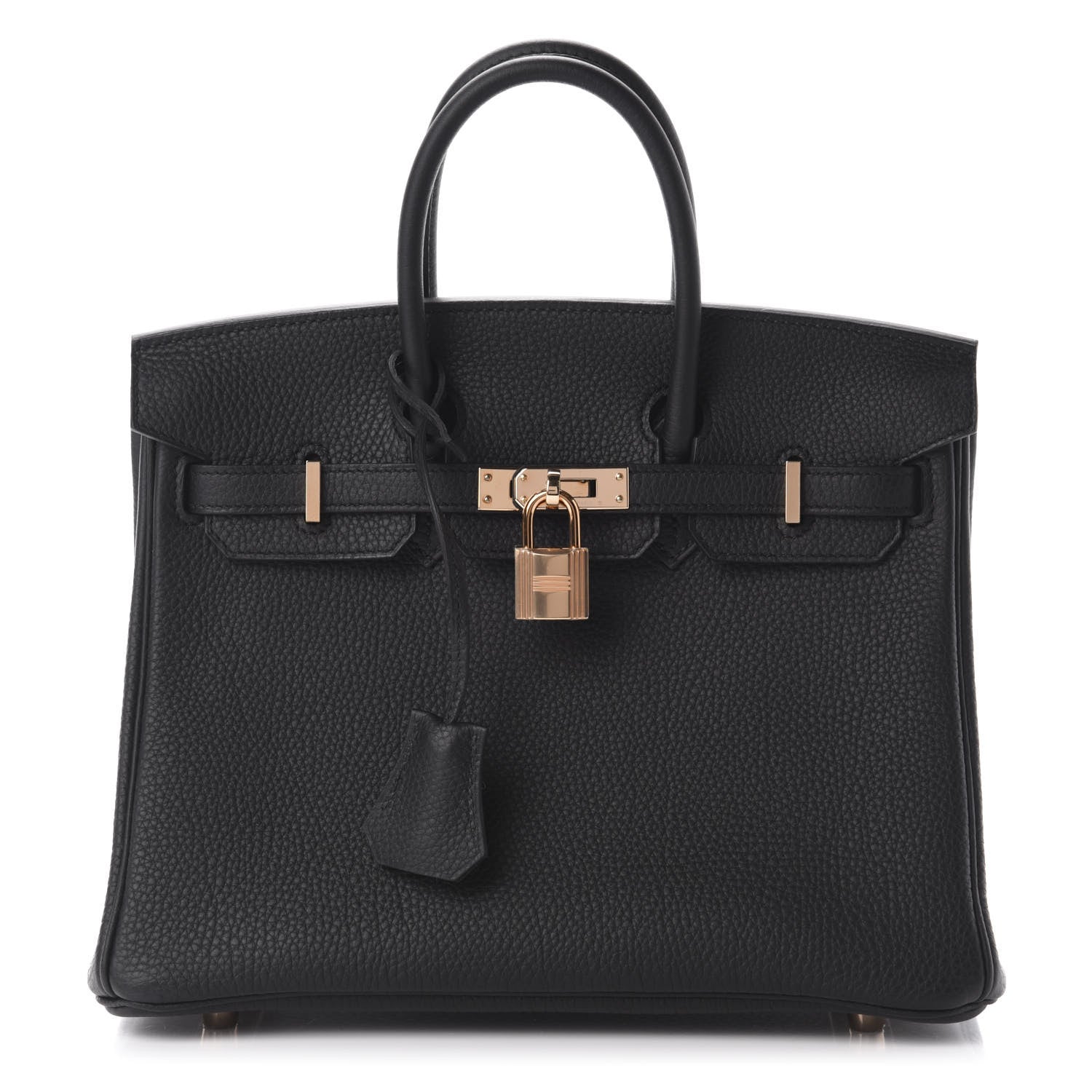 Hermes Togo Birkin 25 Black 1 of 11