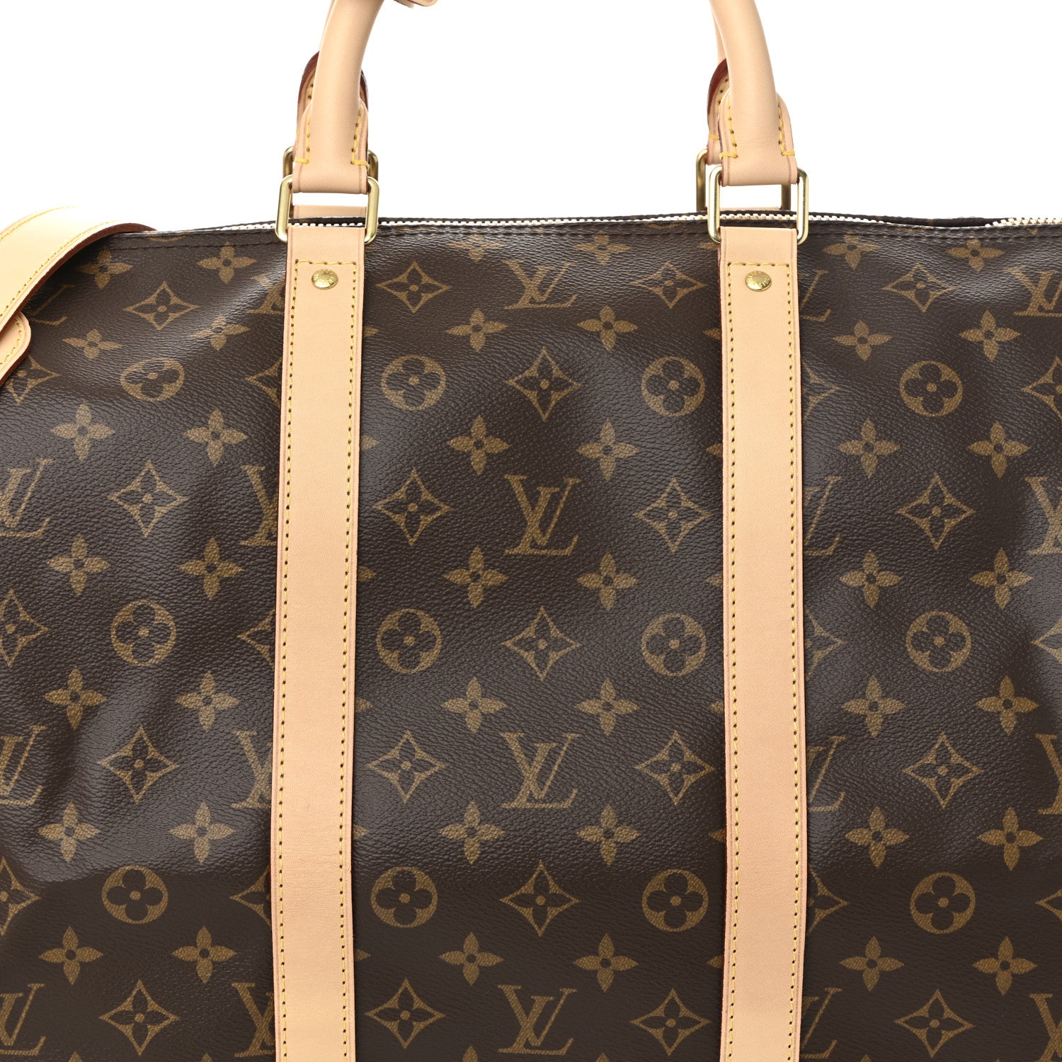 Louis Vuitton Monogram Keepall Bandouliere 55 7 of 10
