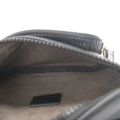 Gucci GG Supreme Monogram Belt Bag Black 4 of 9
