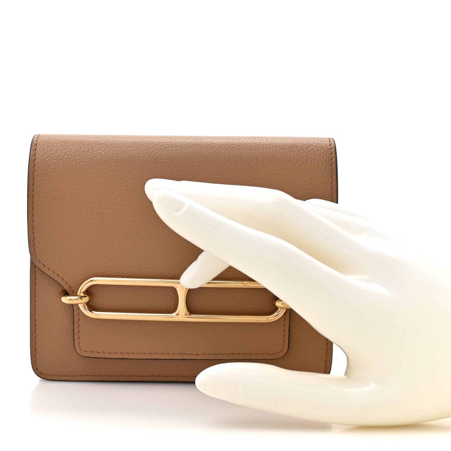 Hermes Evercolor Bi-color Roulis Slim Wallet Chai Lime 2 of 14