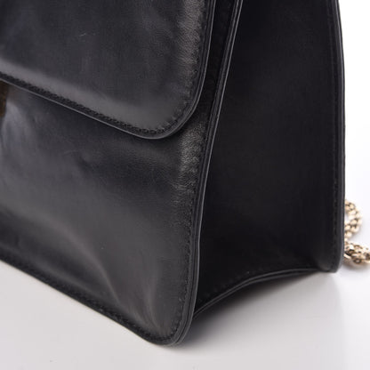 Valentino Garavani Vitello Extra Large Glam Lock Rockstud Flap Black 10 of 12