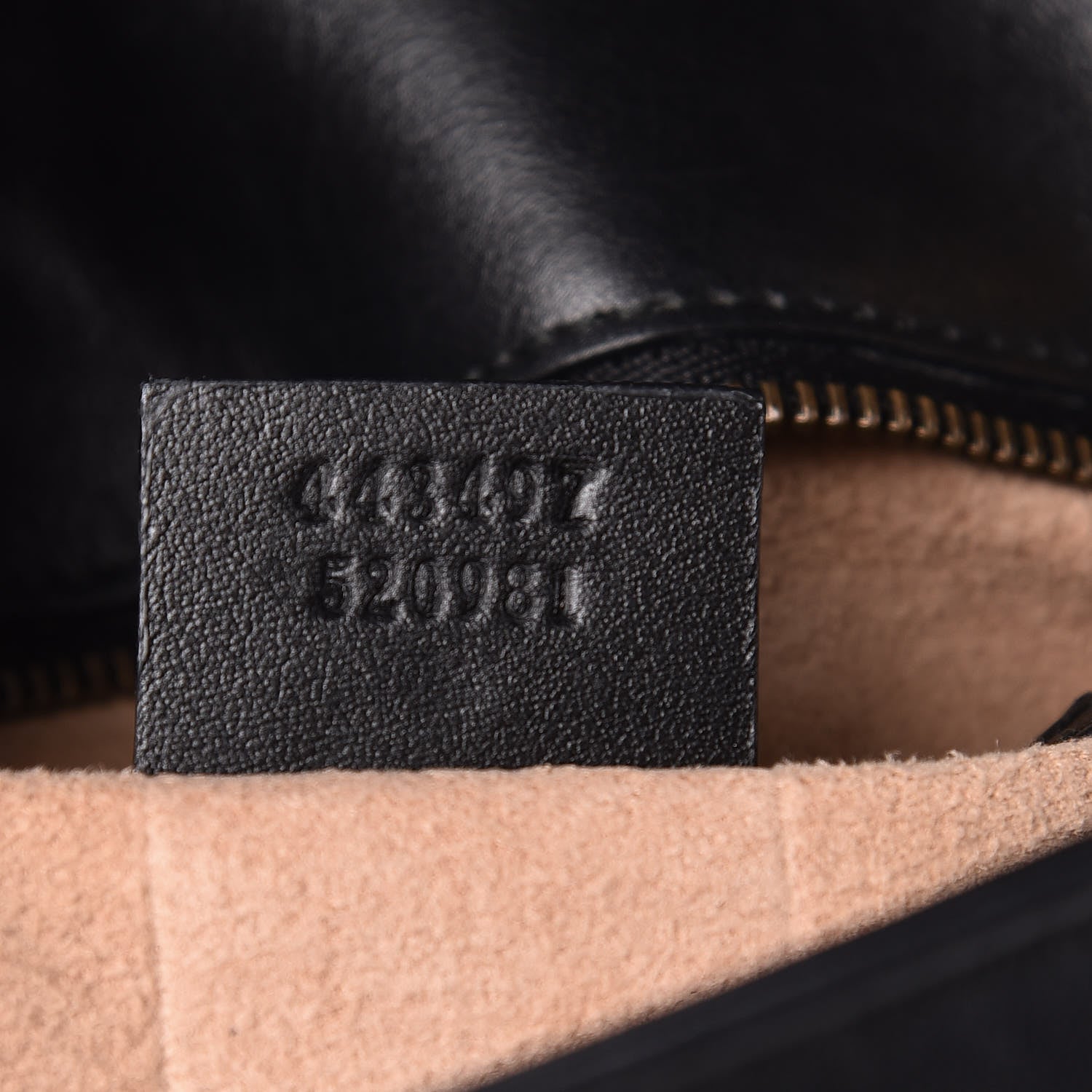 Gucci Calfskin Matelasse Small GG Marmont Shoulder Bag Black 7 of 14
