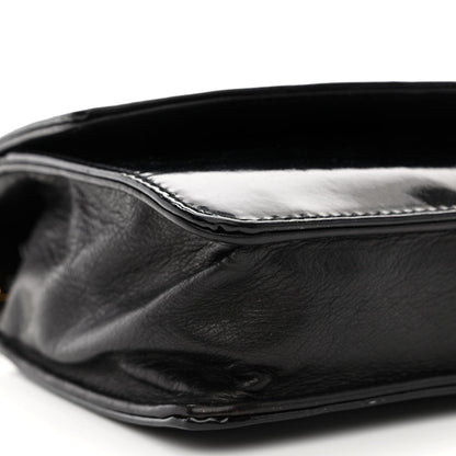 Chanel Patent Timeless CC Wallet On Chain WOC Black 10 of 14