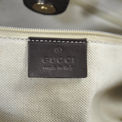 Gucci Guccissima Medium Sukey Tote Chocolate 7 of 9