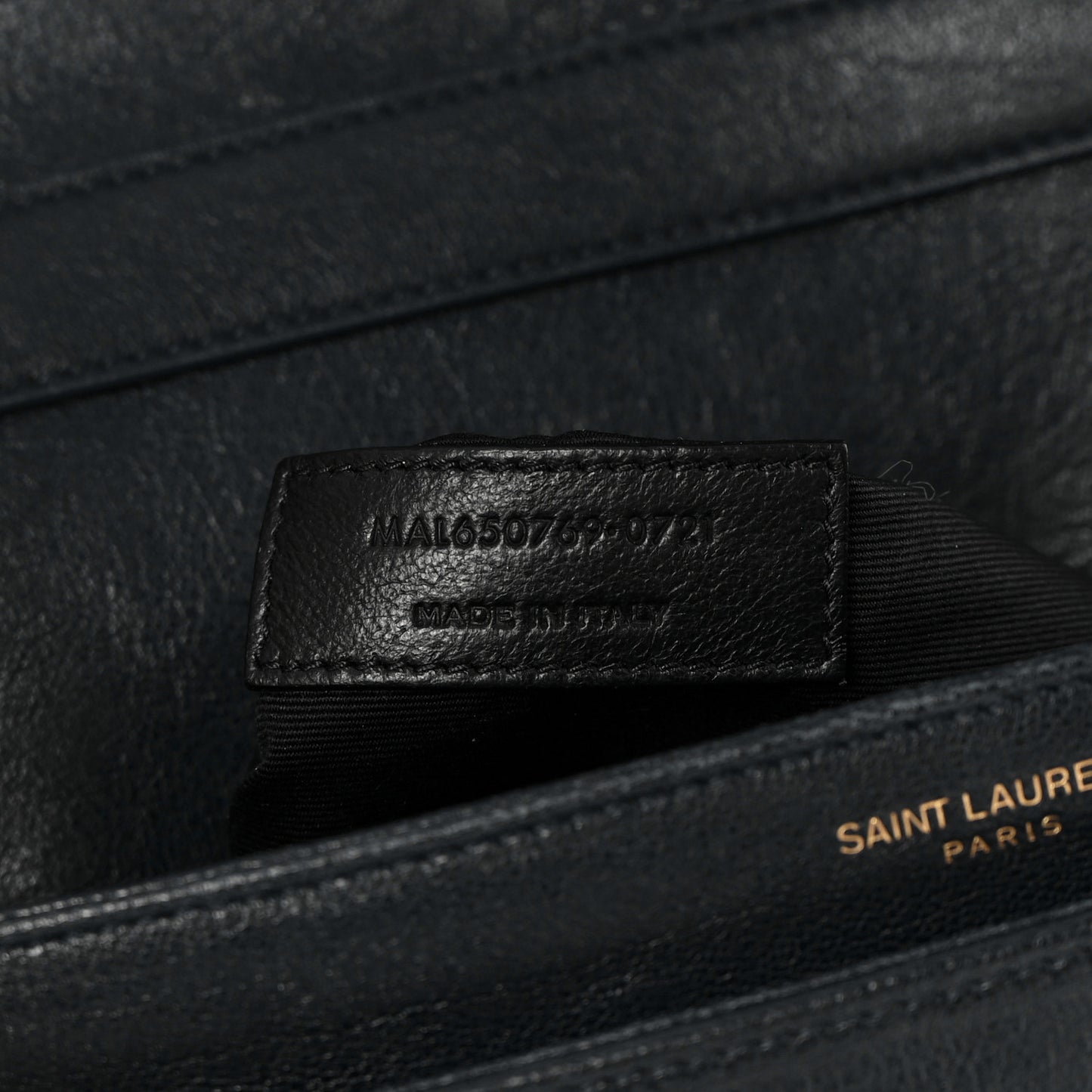 Lambskin Quilted Mini Becky Chain Bag Navy